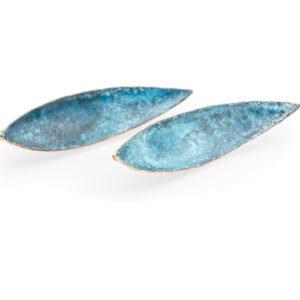 PENDIENTES HOJA PÁTINA GRANDES