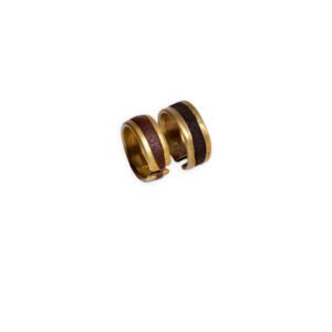 ANILLO LATÓN Y PIEL