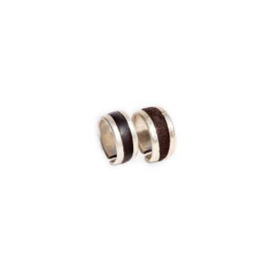 ANILLO PLATA Y PIEL